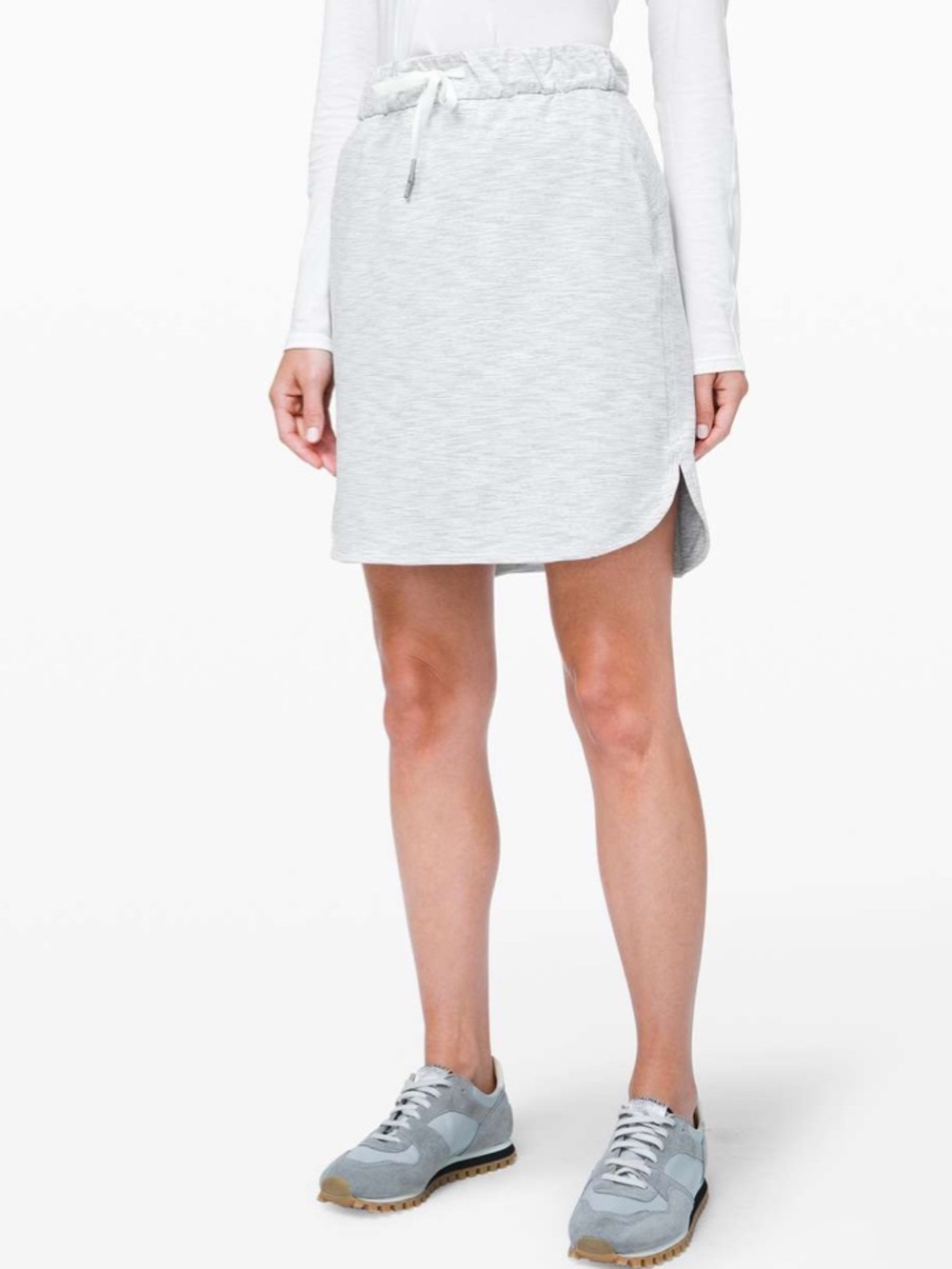 Lululemon - On the Fly Skirt *Woven - Wee Are From Space Nimbus Battleship - 10